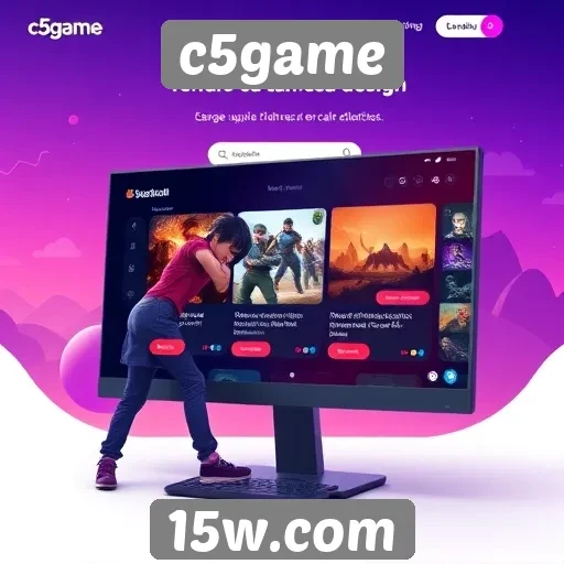 Tendências de design no site c5game